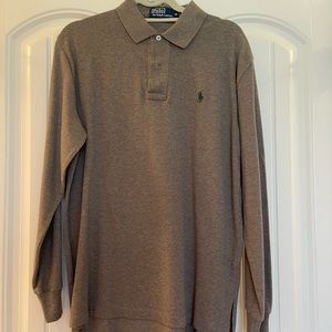 Long sleeve collared Polo by Ralph Lauren shirt